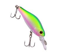 1 Esca da Pesca a Forma di Minnow, wobblers, 7 cm, 8,1 g, Galleggiante, Esca Artificiale in plastica Dura, Esca for la Pesca al Black Bass, Carpa e Altri Pesci.(4)