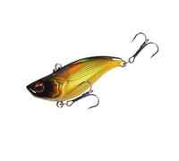 1 esca da pesca affondante da 6 cm e 14 g, con vibrazioni sonore, esca artificiale dura invernale for trote e spigole.(B)