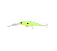 1 esca da pesca da 6 cm e 6 g, esca a labbro lungo, esca artificiale for pesciolino, esca galleggiante for immersioni profonde, esca artificiale dura, esca for trota e persico.(C)
