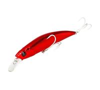 1 Esca Dura da Pesca affondante Minnow 110 mm 22 g Gamma 0,8-1,2 m Esche da Pesca for trote e spigole di Fiume di Grandi Dimensioni(DW77-E)