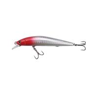 1 esca galleggiante for la pesca a pesciolino da 7 g/10 g/12 g, esca artificiale in plastica dura, esca for la pesca al luccio e al persico.(8,10G-100MM)