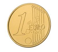 1 Euro forma Cioccolato Rossini's Medaglione 80 grammi