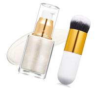 1. Evidenziatore Liquido Con Luminosità Naturale Per Viso E Corpo Luminosità Modulabile Con Sottili Scintillii Olio Per Corpo Scintillante a Lunga Durata Delicato Sulla Pelle Sensibile