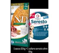 1 Farmina Selection 12+3kg + 1 Seresto Oltre 8 Kg Cani Grandi