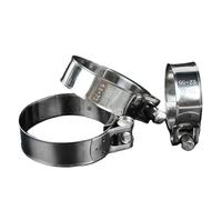 1 fascetta stringitubo potente in acciaio inossidabile 304 for tubi di scarico dell'aria e dell'acqua, strumenti di saldatura for la riparazione e la resistenza potenti(23-25mm)