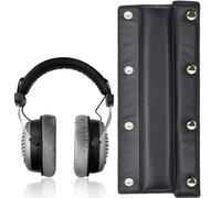 1 Fascia di Ricambio in Pelle Proteica Compatibile con Beyerdynamic DT770 DT880 DT990 PRO, Cuscinetti di Ricambio per Cuffie da Studio, Protezione Fascia per Cuffie in Morbida Pelle Proteica