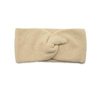 1 fascia elastica per capelli da donna, morbida, calda, larga, accessorio per capelli per donne, vita quotidiana, yoga, sport, fitness, beige