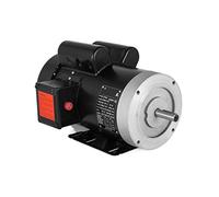 1 fasi 2 4 polo servo elettrico asincrono motore 0,75,5 2HP TEFC 115 1800 3600 rpm 60 Compressore dell'aria dell'albero a chiave HZ Ampia Applicazione(56C 1.5HP 2Pole)