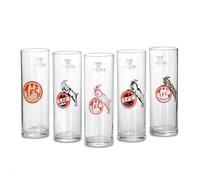 1. FC Köln Kölschglas - Set di 5 loghi