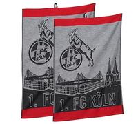1. FC Köln Set di 2 strofinacci Skyline