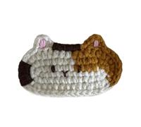 1 fermaglio per capelli all'uncinetto per bambini e adulti, divertente e con disegni di gatti per bambini e adulti