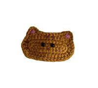 1 fermaglio per capelli lavorato a maglia con design di cani e gatti, accessorio per capelli alla moda per l'uso quotidiano o per occasioni speciali