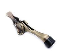 1 fermaporta a mani libere con altezza regolabile - Supporto for porta antiscivolo resistente for tutti i tipi di pavimento(Bronze color)