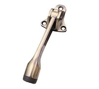 1 fermaporta a pedale regolabile in altezza a mani libere - Fermaporta in gomma resistente for un facile utilizzo e la massima protezione(Antique bronze)