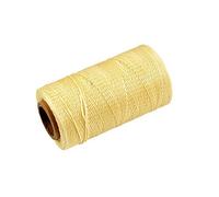 1 filo cerato per cucire in pelle, filo di lino cerato per cucire a mano in pelle, filo cerato resistente per cuciture a mano, rilegatura di libri, filo cerato fai da te, 260 m (beige)