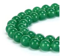 1 filo di agata verde naturale 3A, gemma curativa da 4 mm, piccole perline sfuse rotonde (90-94 pezzi) per la creazione di gioielli artigianali GC11-4