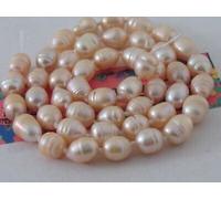 1 FILO DI PERLE ROSA SCARAMAZZE 42/44 PERLE ANNODATE