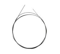 1 filo nero in nitinol, lunghezza 1 metro, filo in lega di memoria in nitinol ultra flessibile for materiali intelligenti(0.05mm x 1m)