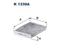 1 FILTRO ARIA ABITACOLO FILTRON K1330A K1330A