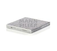 MANN-FILTER CUK 2544 Filtro aria cabina - Filtro Antipolline con Carbonio attivato - per Autovetture + veicoli commeriali