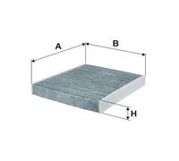 1 FILTRO ARIA ABITACOLO WIX FILTERS WP2087 WP2087