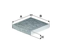 1 FILTRO ARIA ABITACOLO WIX FILTERS WP2091 WP2091