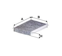 1 FILTRO ARIA ABITACOLO WIX FILTERS WP2115 WP2115