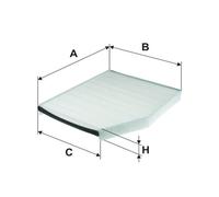 1 FILTRO ARIA ABITACOLO WIX FILTERS WP2118 WP2118