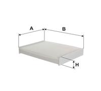 WP2124 FILTRO ABITACOLO PER Renault Talisman LP 2.0 Blue dCi 200 147 KW 200 CV