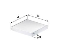 1 FILTRO ARIA ABITACOLO WIX FILTERS WP2146 WP2146