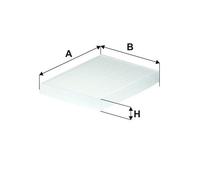 1 FILTRO ARIA ABITACOLO WIX FILTERS WP2162 WP2162