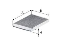 1 FILTRO ARIA ABITACOLO WIX FILTERS WP2169 WP2169