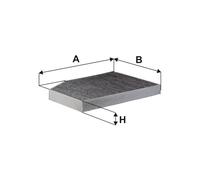 1 FILTRO ARIA ABITACOLO WIX FILTERS WP2205 WP2205