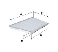 1 FILTRO ARIA ABITACOLO WIX FILTERS WP9102 WP9102