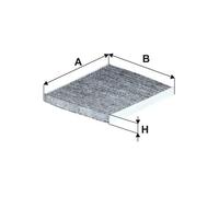 1 FILTRO ARIA ABITACOLO WIX FILTERS WP9211 WP9211