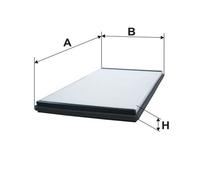 1 FILTRO ARIA ABITACOLO WIX FILTERS WP9326 WP9326