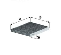 1 FILTRO ARIA ABITACOLO WIX FILTERS WP9361 WP9361