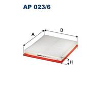 1 FILTRO ARIA FILTRON AP0236 AP023/6