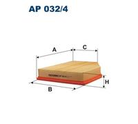1 FILTRO ARIA FILTRON AP0324 AP032/4