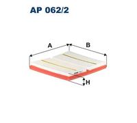 1 FILTRO ARIA FILTRON AP0622 AP062/2
