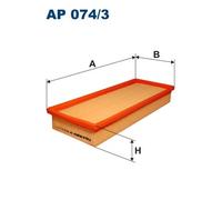 1 FILTRO ARIA FILTRON AP0743 AP074/3