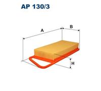 1 FILTRO ARIA FILTRON AP1303 AP130/3