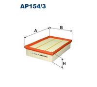 1 FILTRO ARIA FILTRON AP1543 AP154/3