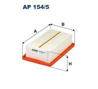 1 FILTRO ARIA FILTRON AP1545 AP154/5