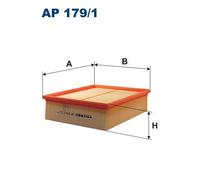 1 FILTRO ARIA FILTRON AP1791 AP179/1