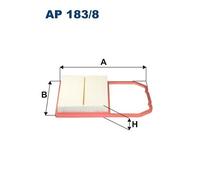 1 FILTRO ARIA FILTRON AP1838 AP183/8