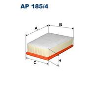 1 FILTRO ARIA FILTRON AP1854 AP185/4