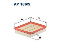 1 FILTRO ARIA FILTRON AP1865 AP186/5