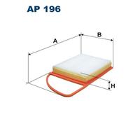 1 FILTRO ARIA FILTRON AP196 AP196