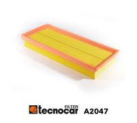 A2047 FILTRO ARIA FIESTA 1,2 16V FORD 1120167, FORD 1S719601A1B, FORD 1216907, F